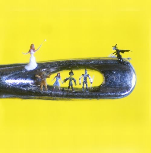 Sculptures in the eye of a needle (28 pics)