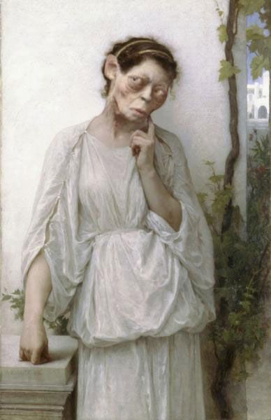 Famous monsters from movies on classic paintings (35 pics)