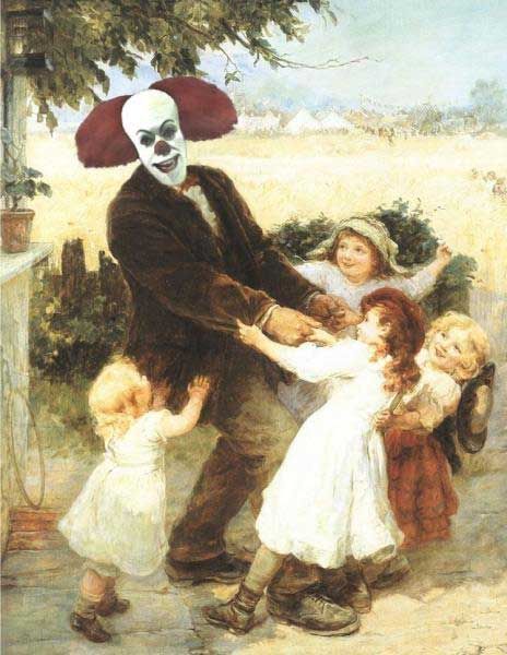 Famous monsters from movies on classic paintings (35 pics)