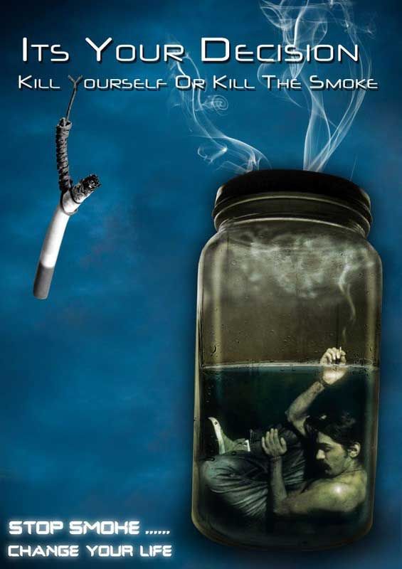 Worldwide anti-tobacco advertisement (32 pics)