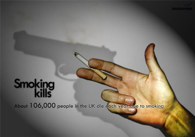 Worldwide anti-tobacco advertisement (32 pics)