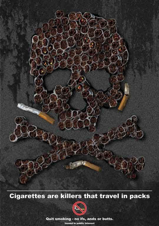 Worldwide anti-tobacco advertisement (32 pics)