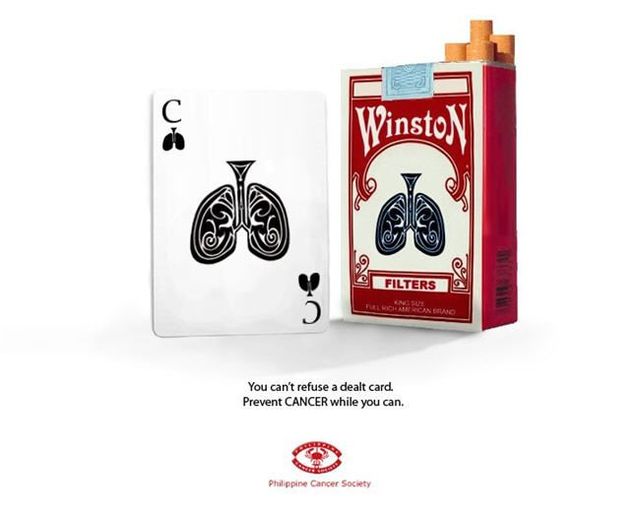 Worldwide anti-tobacco advertisement (32 pics)