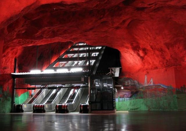 Stockholm subway (35 pics)