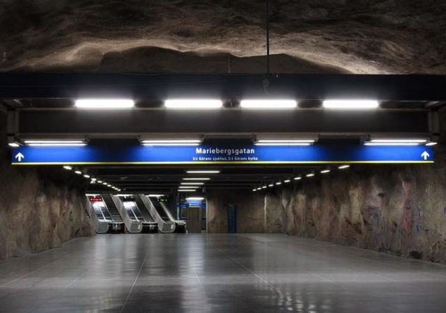 Stockholm subway (35 pics)