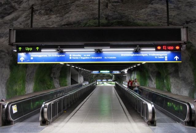 Stockholm subway (35 pics)