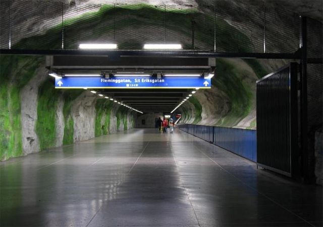 Stockholm subway (35 pics)