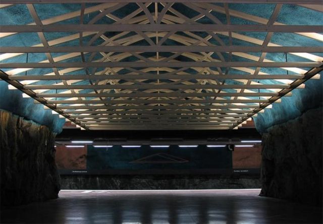 Stockholm subway (35 pics)