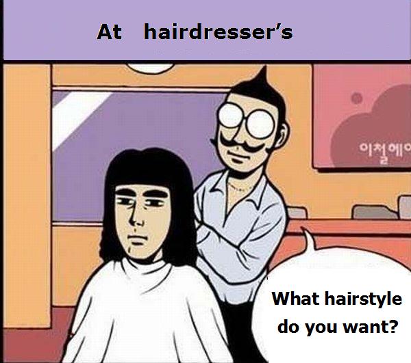 An incident in a barbershop (4 pics)