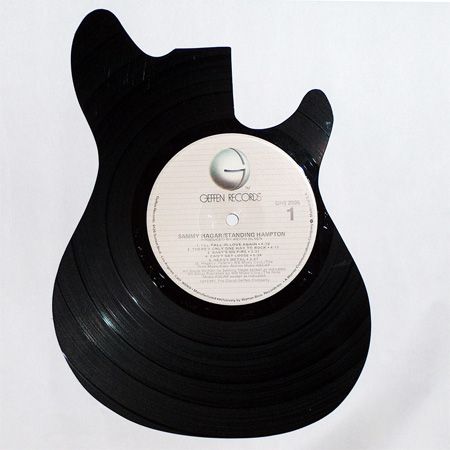 Art with vinyl records (14 pics)