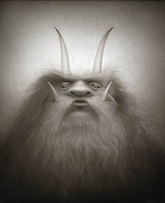 Paintings of monsters by Travis Louie (20 pics)