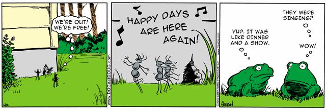 Funny comic stripes