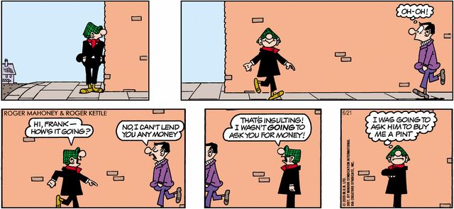 Funny comic stripes