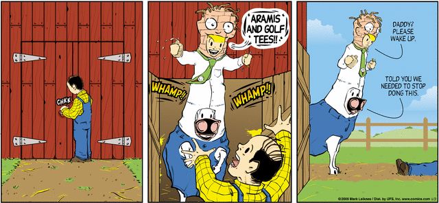 Funny comic stripes