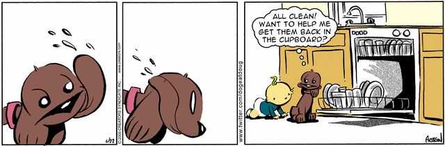 Funny comic stripes