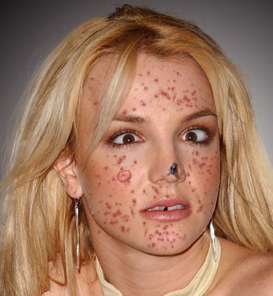 Scary celebrities (51 pics)
