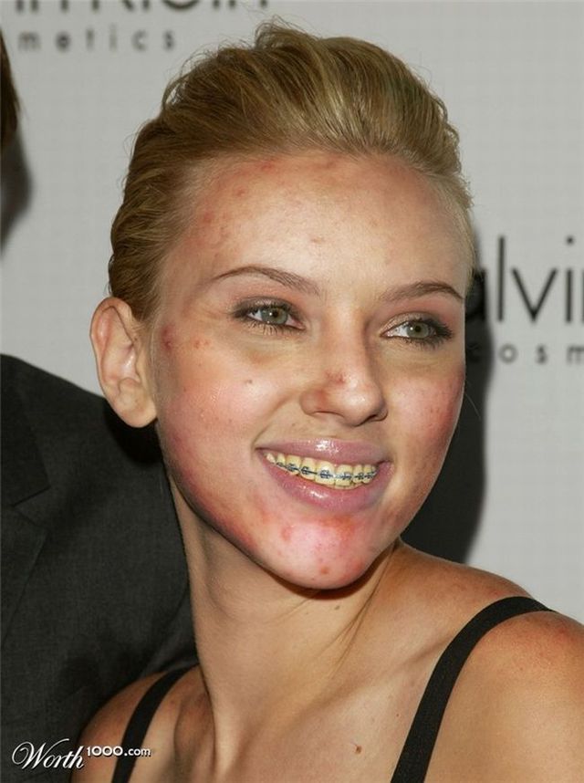 Scary celebrities (51 pics)