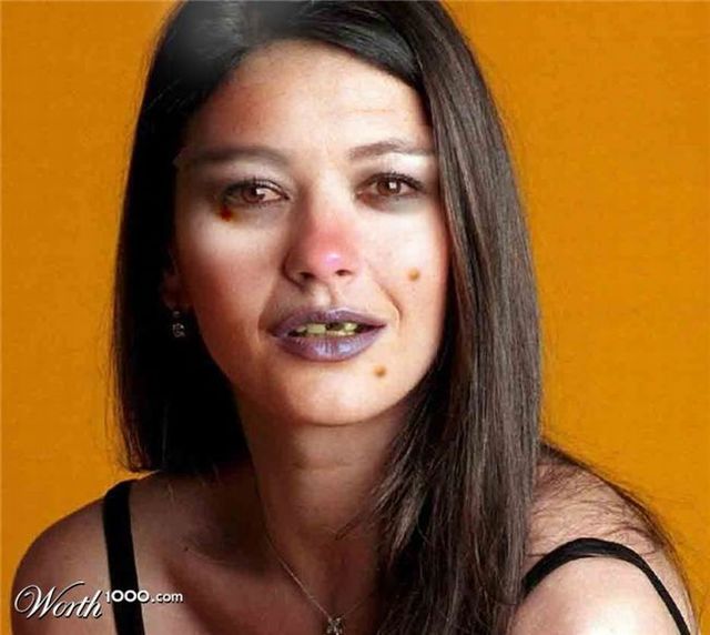 Scary celebrities (51 pics)