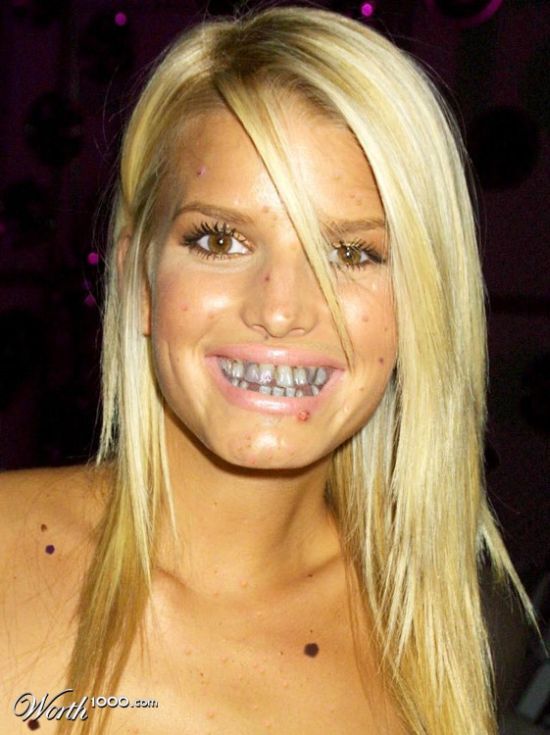 Scary celebrities (51 pics)