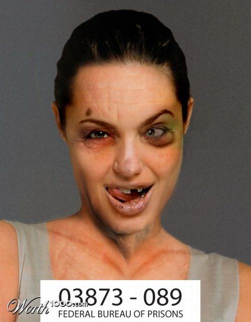 Scary celebrities (51 pics)
