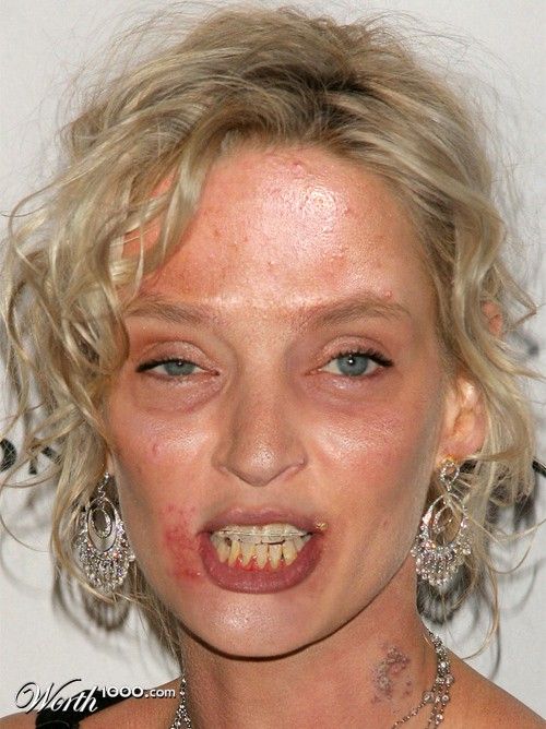 Scary celebrities (51 pics)