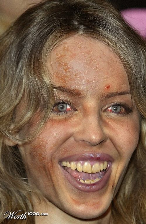 Scary celebrities (51 pics)