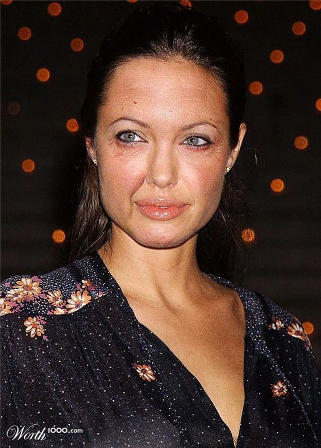 Scary celebrities (51 pics)