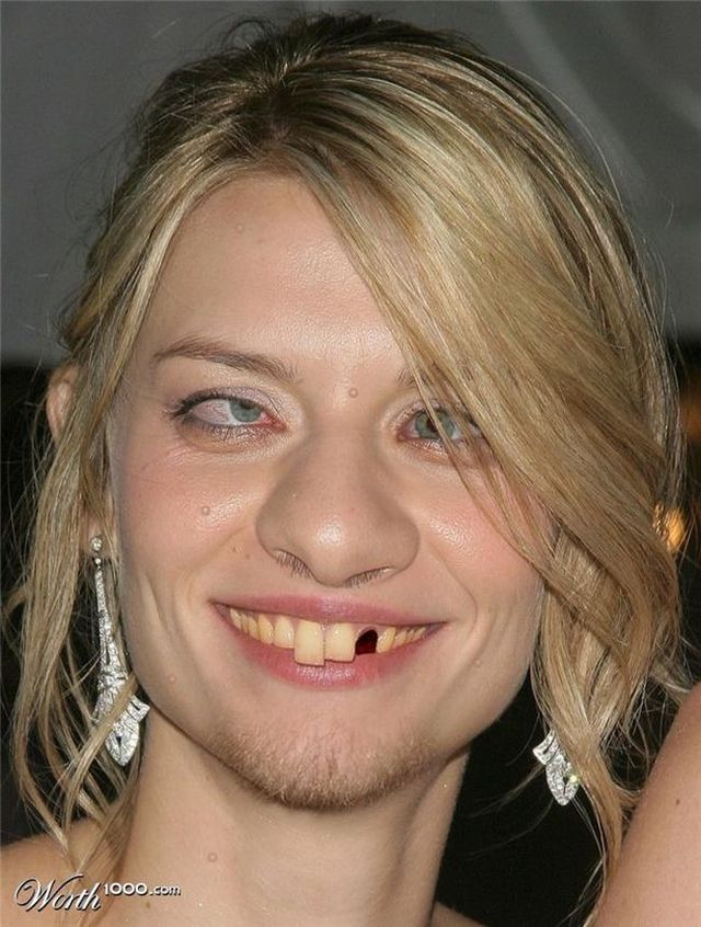 Scary celebrities (51 pics)