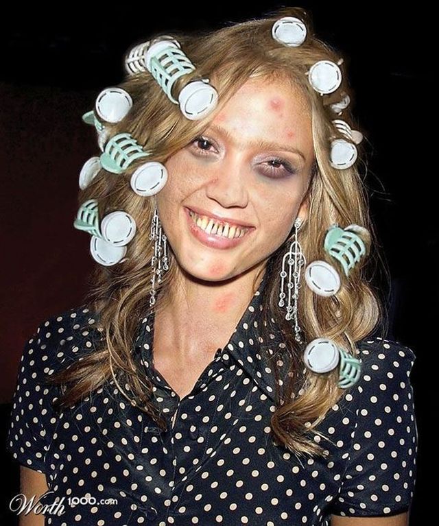 Scary celebrities (51 pics)