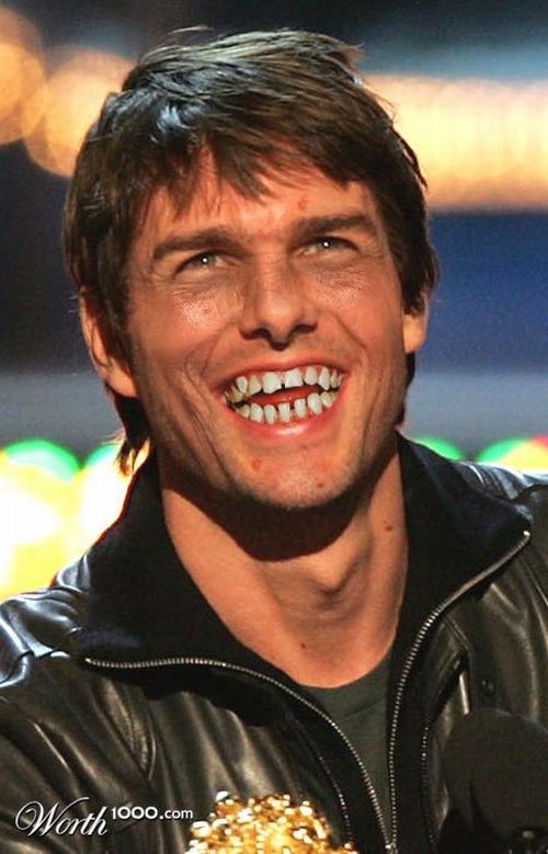 Scary celebrities (51 pics)