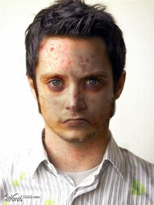 Scary celebrities (51 pics)