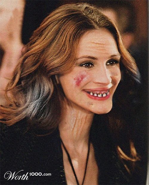 Scary celebrities (51 pics)