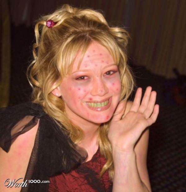 Scary celebrities (51 pics)