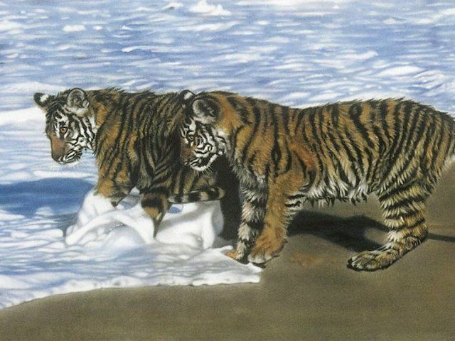 Pretty cool paintings by Lesley Harrison (29 pics)