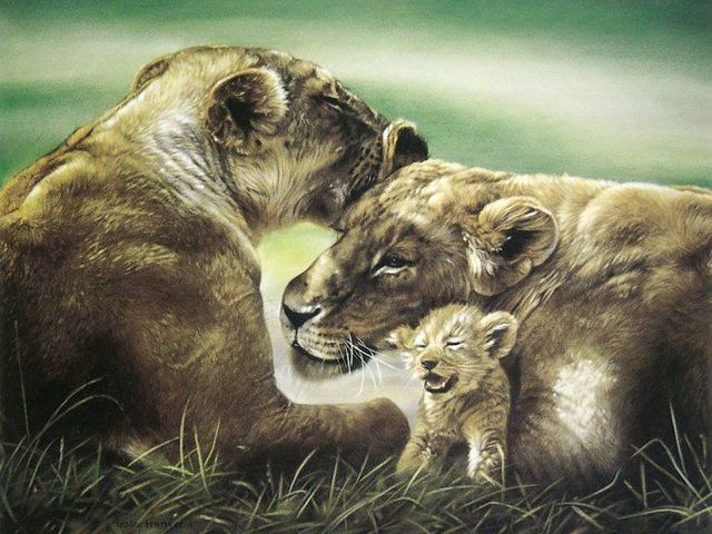Pretty cool paintings by Lesley Harrison (29 pics)