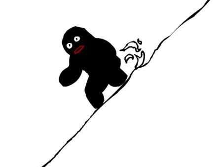 Dude falling