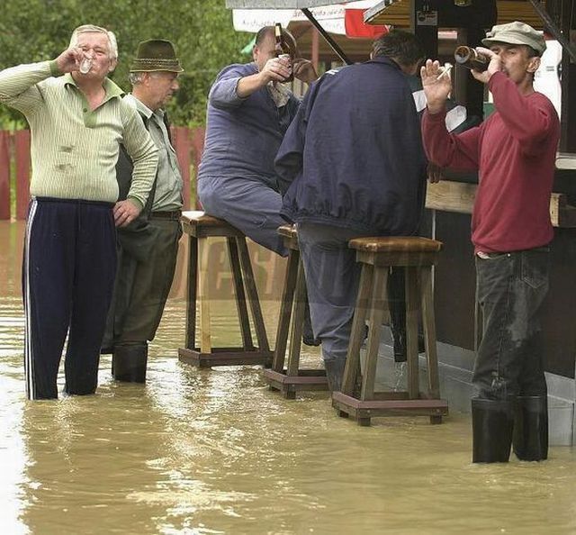 Flooding is not a reason to be upset ;) (36 photos)