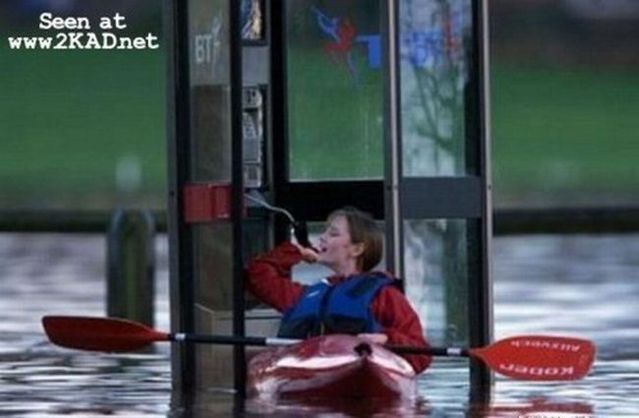 Flooding is not a reason to be upset ;) (36 photos)