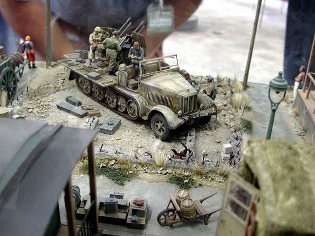 Models of military technology and equipment from the WWII (63 pics)
