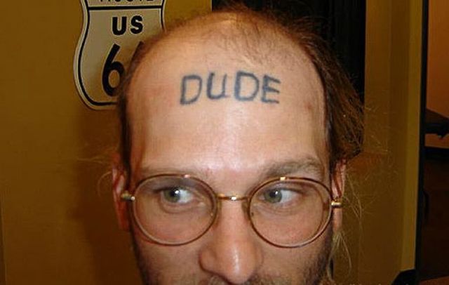 Series of the most WTF tattoos ;)  (60 photos)