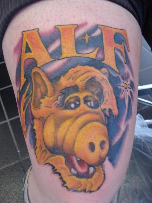 Series of the most WTF tattoos ;)  (60 photos)