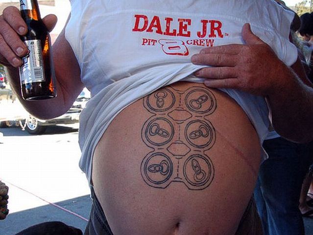 Series of the most WTF tattoos ;)  (60 photos)