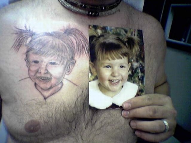 Series of the most WTF tattoos ;)  (60 photos)