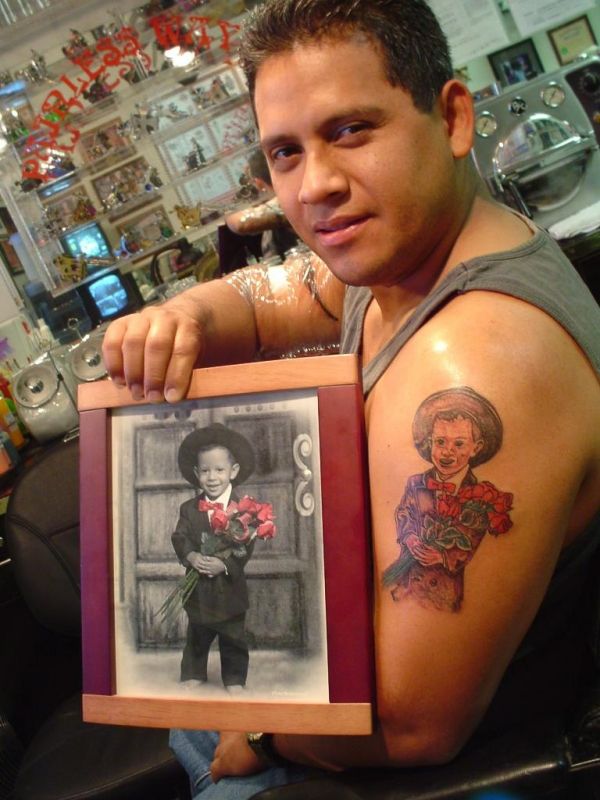 Series of the most WTF tattoos ;)  (60 photos)