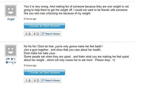 Funny Yahoo questions and answers (58 stories)