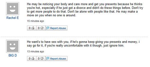 Funny Yahoo questions and answers (58 stories)