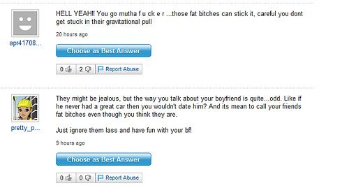 Funny Yahoo questions and answers (58 stories)