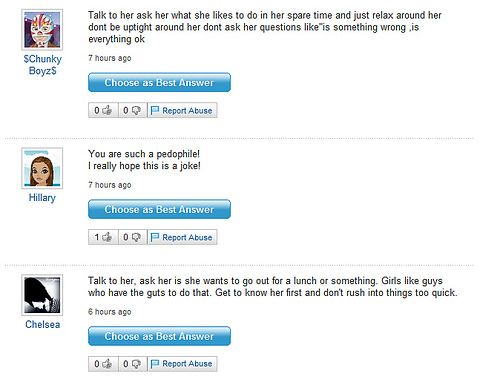 Funny Yahoo questions and answers (58 stories)