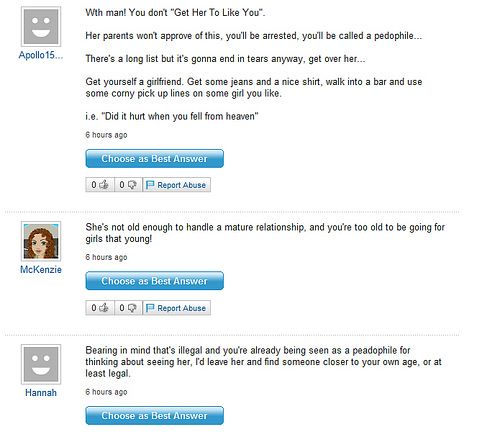 Funny Yahoo questions and answers (58 stories)