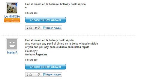Funny Yahoo questions and answers (58 stories)